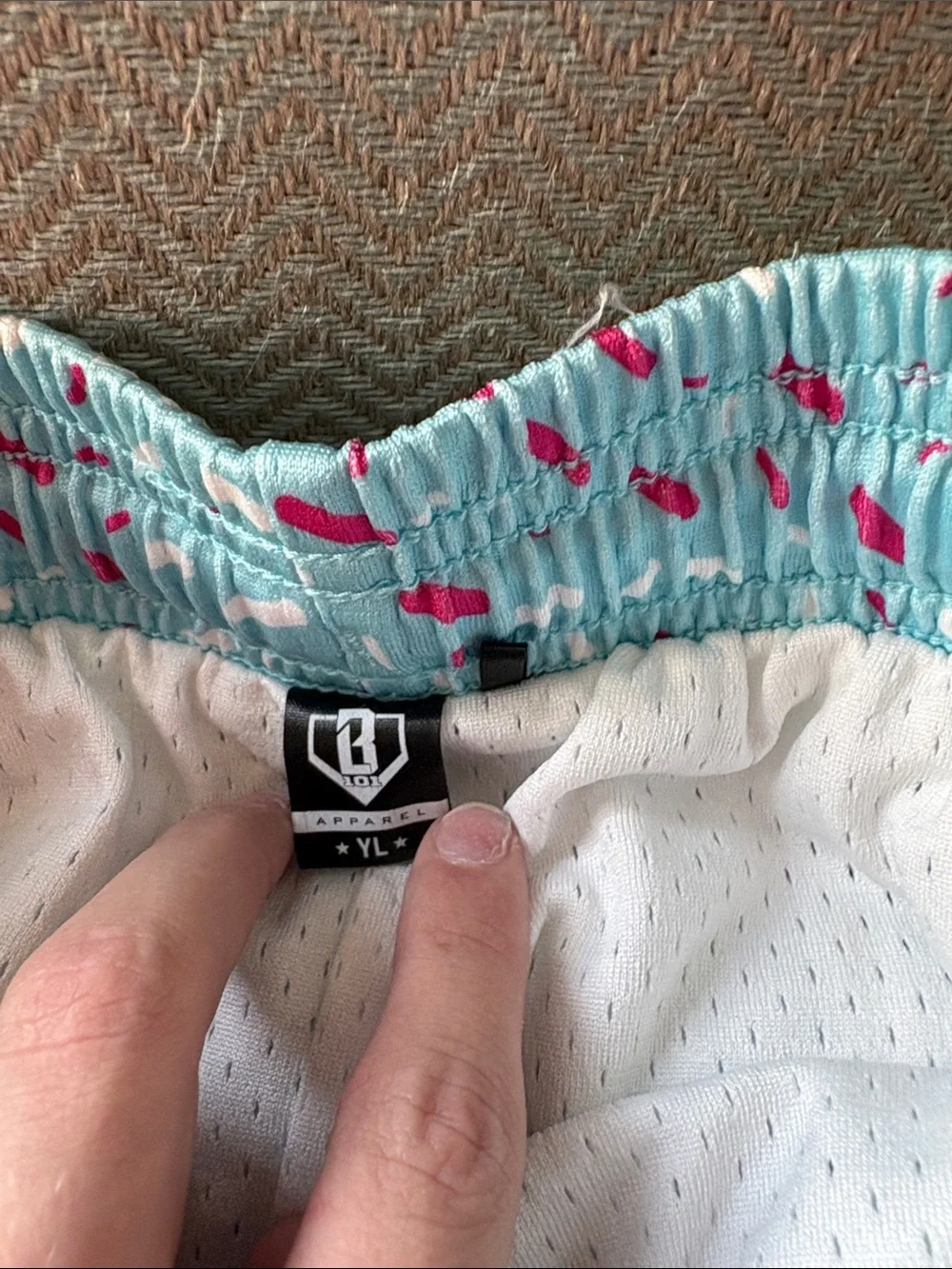 Youth large bsbl 101 shorts
